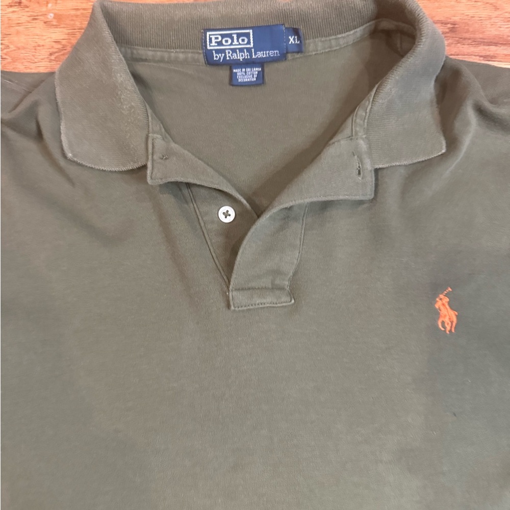 Polo by Ralph Lauren Classic Green Polo Shirt - Picture 4 of 7